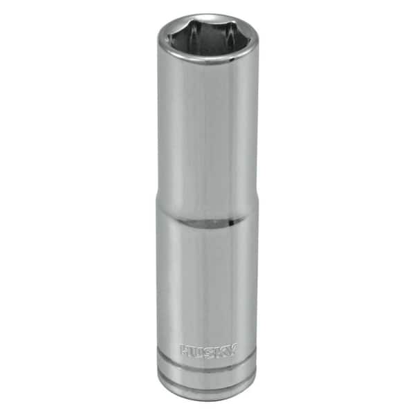 Husky 3/8 in. Drive 1/2 in. 6-Point SAE Deep Socket