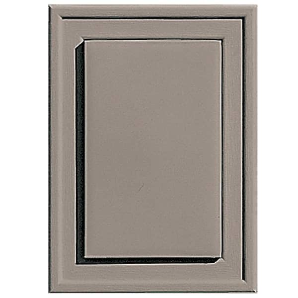 Builders Edge 4.5 in. x 6.25 in. #008 Clay Raised Mini Universal Mounting Block