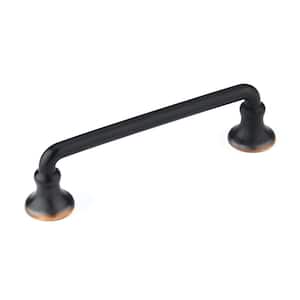 Toulon Collection 3 3/4 in. (96 mm) Brushed Oil-Rubbed Bronze Traditional Round Cabinet Bar Pull