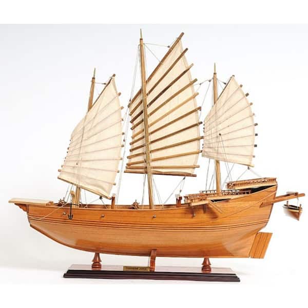 HomeRoots Chinese Junk Ship Model