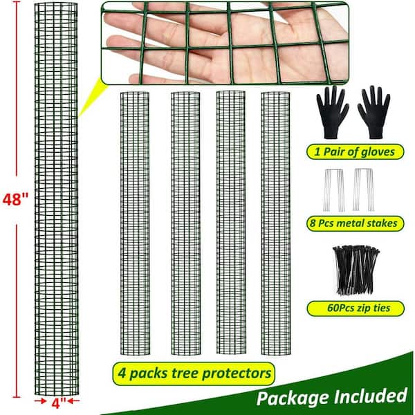 Phewnyzo 48 in. Stackable and Expandable Metal Tree Trunk