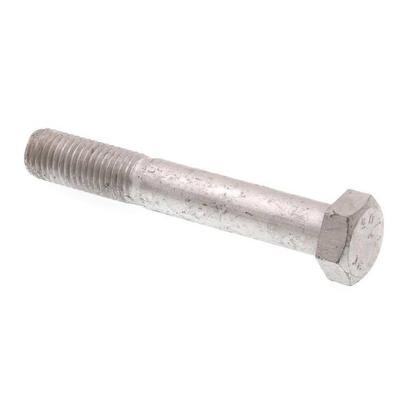 Prime-Line 3/4 in.-10 x 5 in. A307 Grade A Hot Dip Galvanized Steel Hex Bolts (5-Pack)