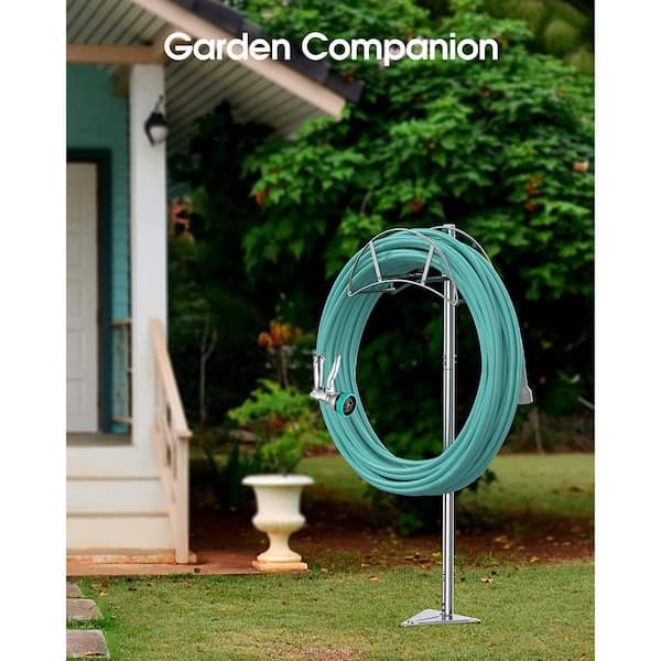 EVEAGE Metal Garden Hose Holder Stake, Heavy-Duty Water Hose Stand  RGZJZY/HWX - The Home Depot