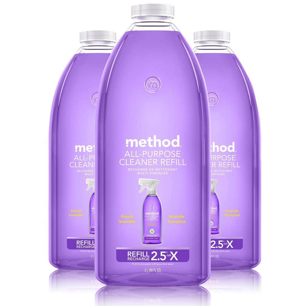 Harris 128 oz. Vinegar All Purpose Cleaner Lavender (2-Pack) and 32 oz.  Spray Bottle Value Pack 2LAVINE128PRO32 - The Home Depot