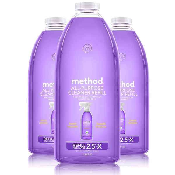 Method 68 oz. Lavender All Purpose Cleaner Refill (3-Pack) 318031 - The  Home Depot