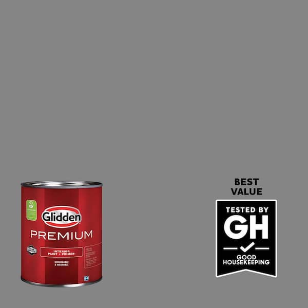 Ppg1001 1 qt. #PPG1001-5 Dover Gray Eggshell Interior Latex Paint PPG1001-5P ...