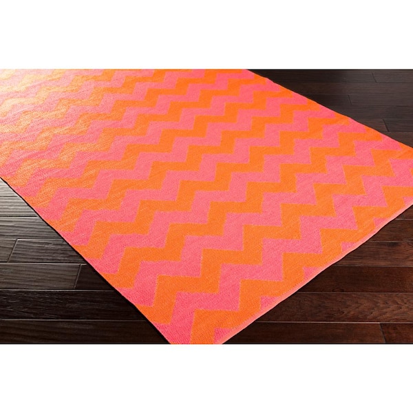 Corbu Pink 3 ft. x 5 ft. Indoor/Outdoor Area Rug