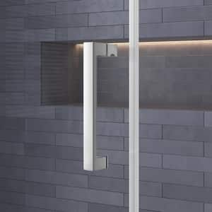 Kincaid 57 1/16 in. - 60 in. W x 59 in. H Sliding Tub Door in Chrome with Clear Glass