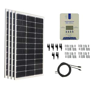 400-Watt Monocrystalline Solar Panel Kit with TrakMax MPPT 40 Amp Charge Controller