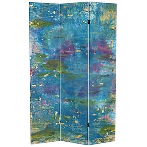 6 ft. River God Printed 3-Panel Room Divider