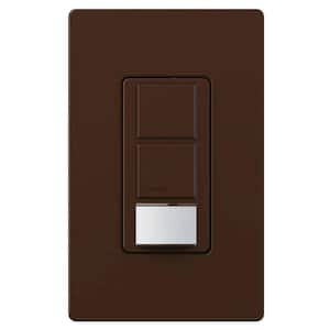 Maestro Dual Circuit Motion Sensor Switch, 6-Amp/Single-Pole, Brown (MS-OPS6-DDV-BR)