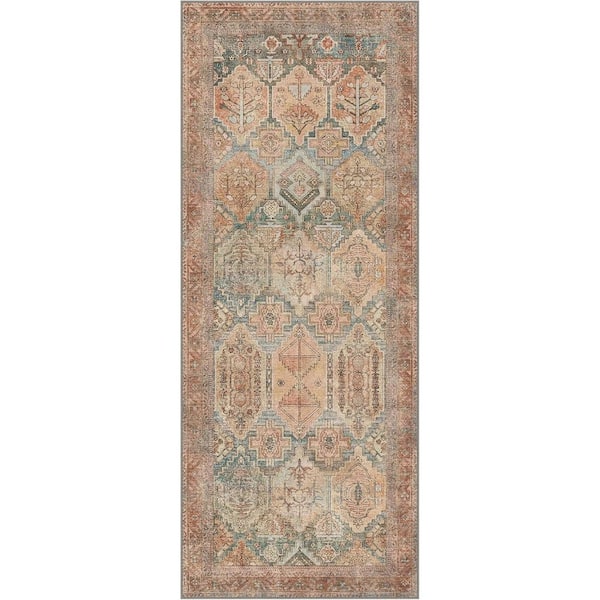 Aetherion Amber 2 ft. x 10 ft. Indoor Area Rug