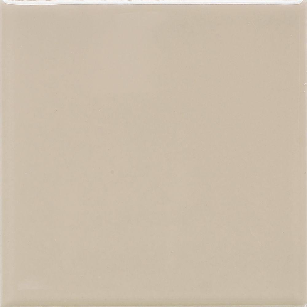Matte Urban Putty 4-1/4 in. x 4-1/4 in. Ceramic Wall Tile (12.5 sq. ft. / c
