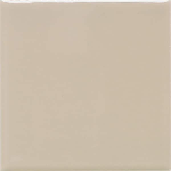 Daltile Matte Urban Putty 4-1/4 in. x 4-1/4 in. Ceramic Wall Tile (12.5 sq. ft. / case)