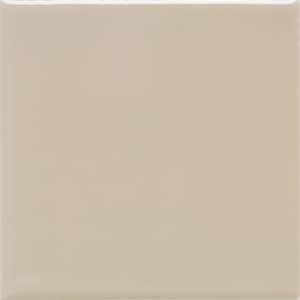 Matte Urban Putty 4-1/4 in. x 4-1/4 in. Ceramic Wall Tile (12.5 sq. ft. / case)