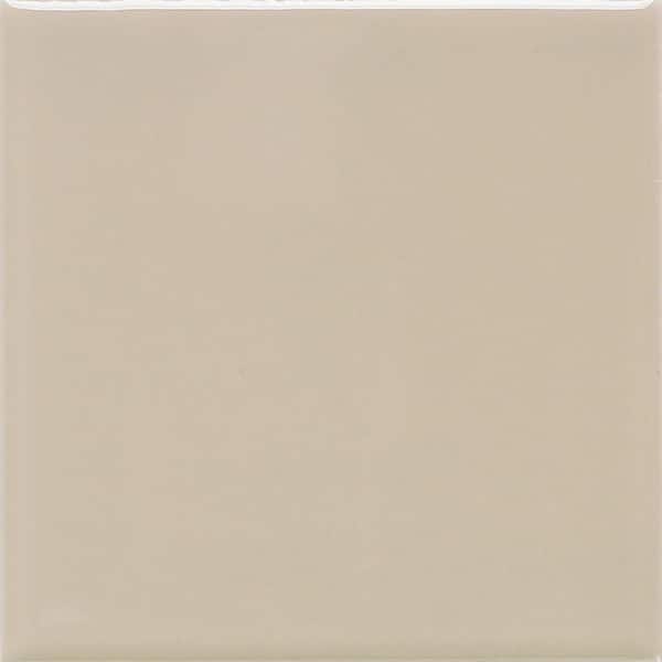 Matte Urban Putty 4-1/4 in. x 4-1/4 in. Ceramic Wall Tile (12.5 sq. ft. / case)