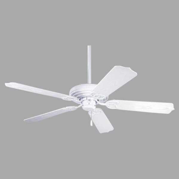 Progress Lighting AirPro 52 in. Indoor or Outdoor White Ceiling Fan