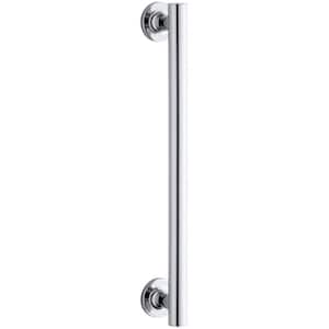 Purist 2-1/2 in. x 14 in. Shower Door Handle in Bright Polished Silver