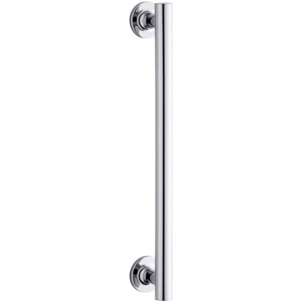 KOHLER Purist 2-1/2 in. x 14 in. Shower Door Handle in Bright Polished Silver
