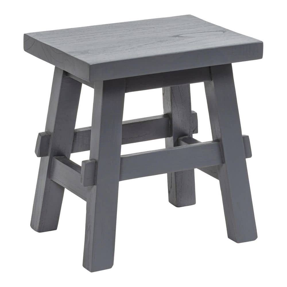 JONATHAN Y Revine 16.9 in. H Rustic Farmhouse Solid Mindi Wood