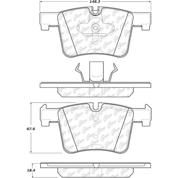 Centric Parts Disc Brake Pad Set
