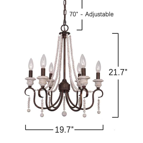 home depot beaded chandelier