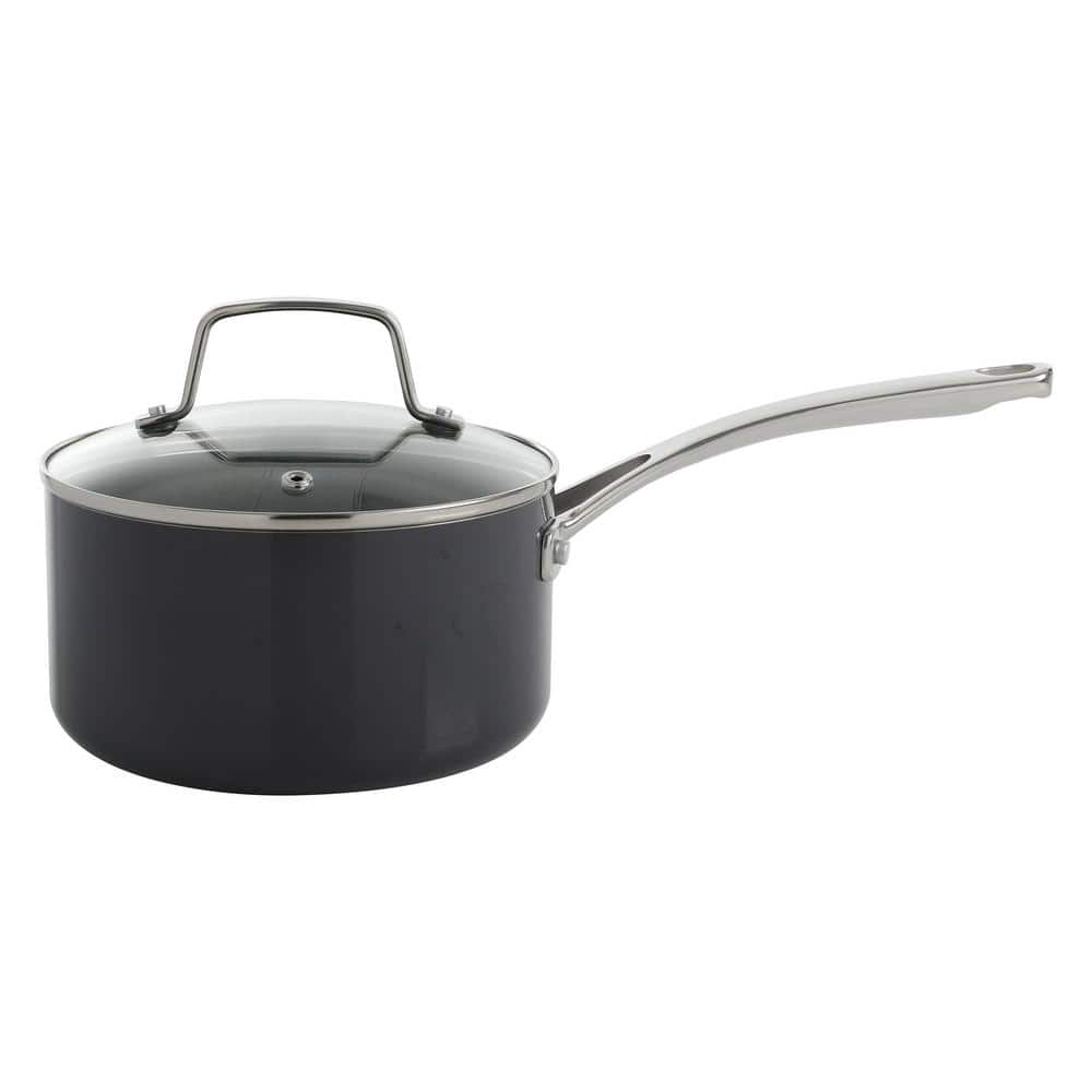 10-Piece Grey Nonstick Aluminum Enamel Cookware Set