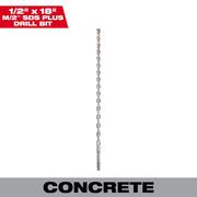 1/2 in. x 18 in. 2-Cutter SDS-PLUS Carbide Drill Bit