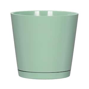 6 in. Dia Sage Round Vibe Planter (2-Pack)