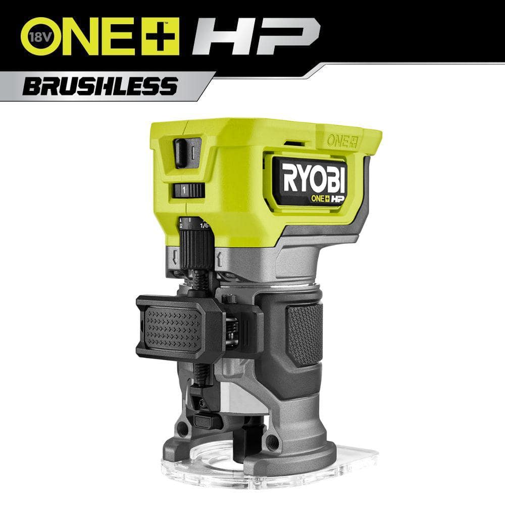 Reviews for RYOBI ONE+ HP 18V Brushless Cordless Compact Router (Tool ...