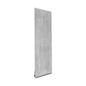 Glass Heater 500-Watt Radiant Wall Hanging Decorative Glass Heat Panel -Frozen Concrete
