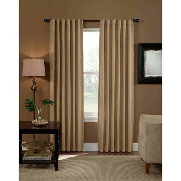 Curtainworks Semi-Opaque Saville Linen Thermal Room Darkening Curtain (1 Panel) (Price Varies by Size)