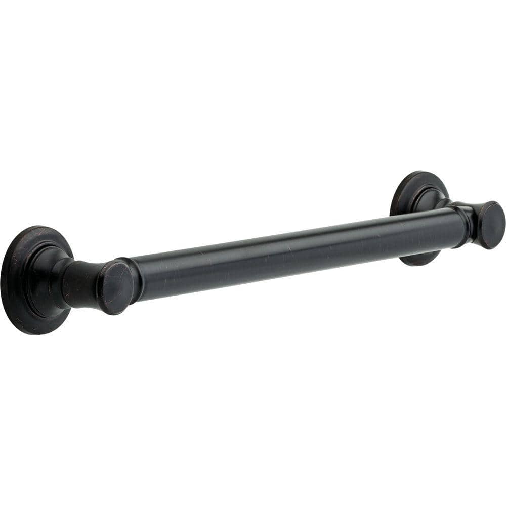 Delta BathSafety 18  Traditional Decorative ADA Grab Bar in Venetian Bronze