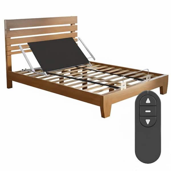 Adjusta-Flex 100 Queen Power Adjustable Head Lift Base, Wireless Remote, 10-Minute Assembly, Box Spring Compatible