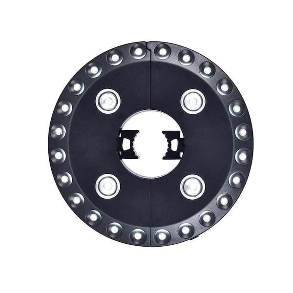 Rechargeable Patio Umbrella Light, Warm Yellow LED Outdoor Gazebo Lighting Accessory with 3 Modes and 10-25H Runtime