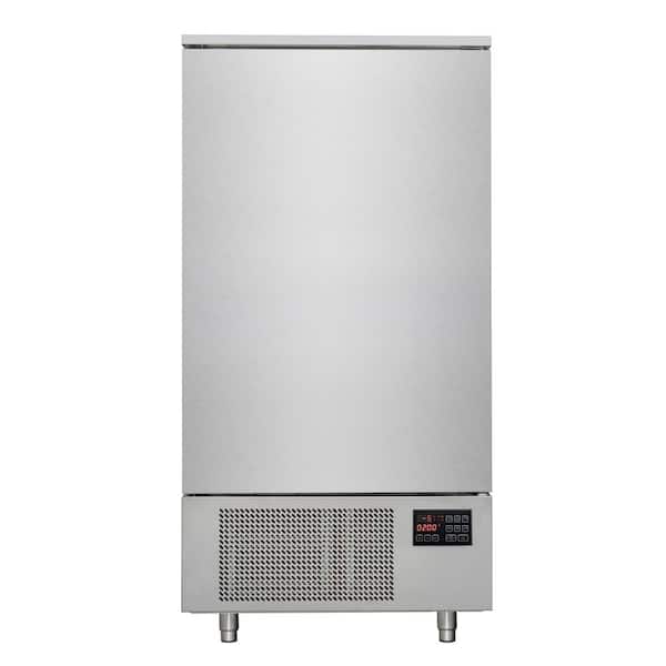 31 in. 9.74 cu. ft. 10-Pan Blast Chiller 88 lbs. Rapid Chill/ 77 lbs. Rapid Freeze, Auto Defrost in Stainless-Steel