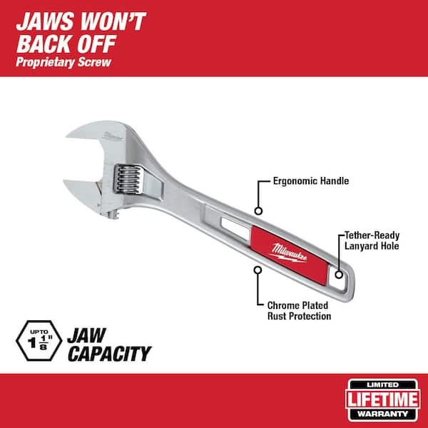 8 in. Adjustable Wrench