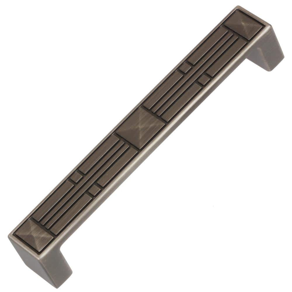 5 in. Center-to-Center Satin Pewter Craftsman Collection Cabinet Pulls (10-Pack) price history on PriceWatchPro