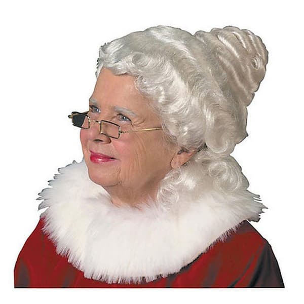 Halco Adult Beautiful Mrs. Claus Wig