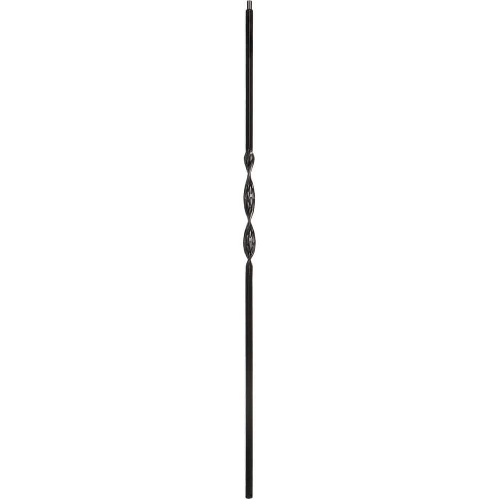 0.5 in. D x 0.5 in. W x 44 in. L Low Sheen Black Iron Baluster price history on PriceWatchPro