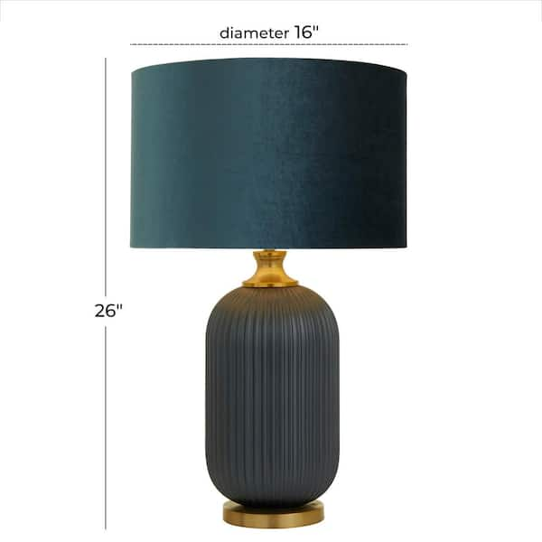 velvet bedside lamp