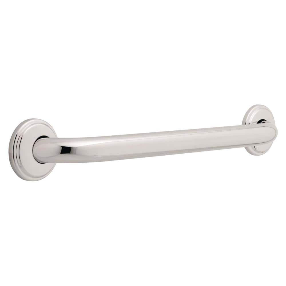 Advantage Commercial Concealed Flange ADA-compliant 18-inch SS Steel Grab Bar 