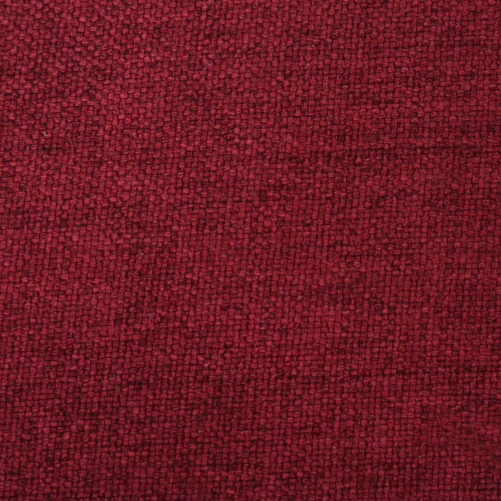 Deep Red Birch Wood Wingback Recliner Set