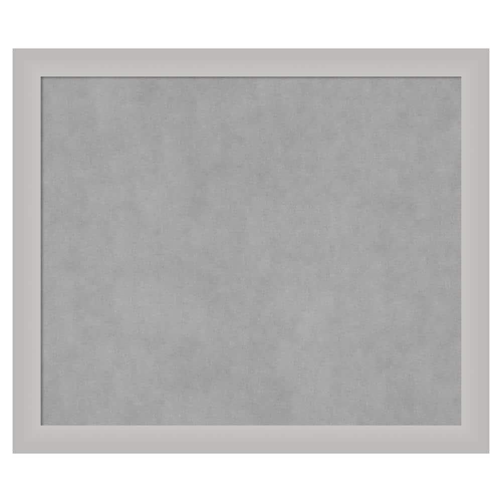 Low Luster Silver 27 in. x 23 in. Framed Magnetic Board price history on PriceWatchPro