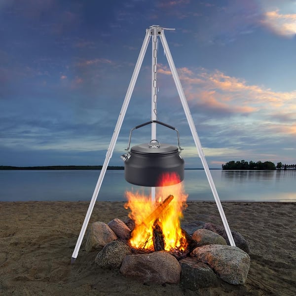 2in1 Campfire Cooking Tripod 