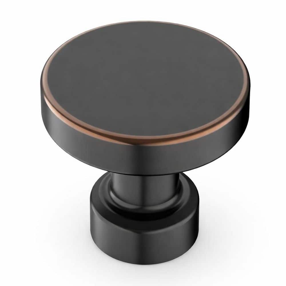 10 Pack 1-1/6 in. Oil Rubbed Bronze Cabinet Knobs Round Single Hole Pulls for Drawer Dresser Bathroom price history on PriceWatchPro