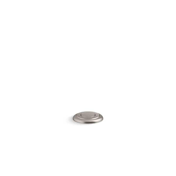 KOHLER Garbage Disposal Air Switch Button in Vibrant Stainless