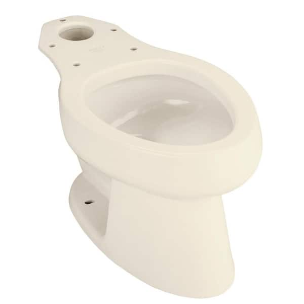 KOHLER Wellworth Elongated Toilet Bowl Only in Almond-DISCONTINUED