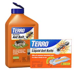 TERRO 2 lb. Home Perimeter Ant Killer Granules T2600 - The Home Depot