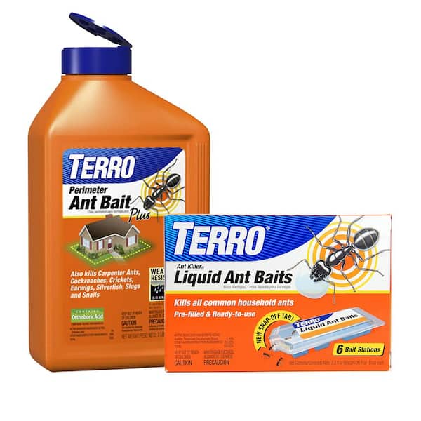 TERRO Ant Bait Killer Liquid and Granules T300T2600-THDVB - The